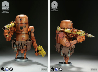Illustration for article titled It's Bertie, the Pipebomb Robot Toy
